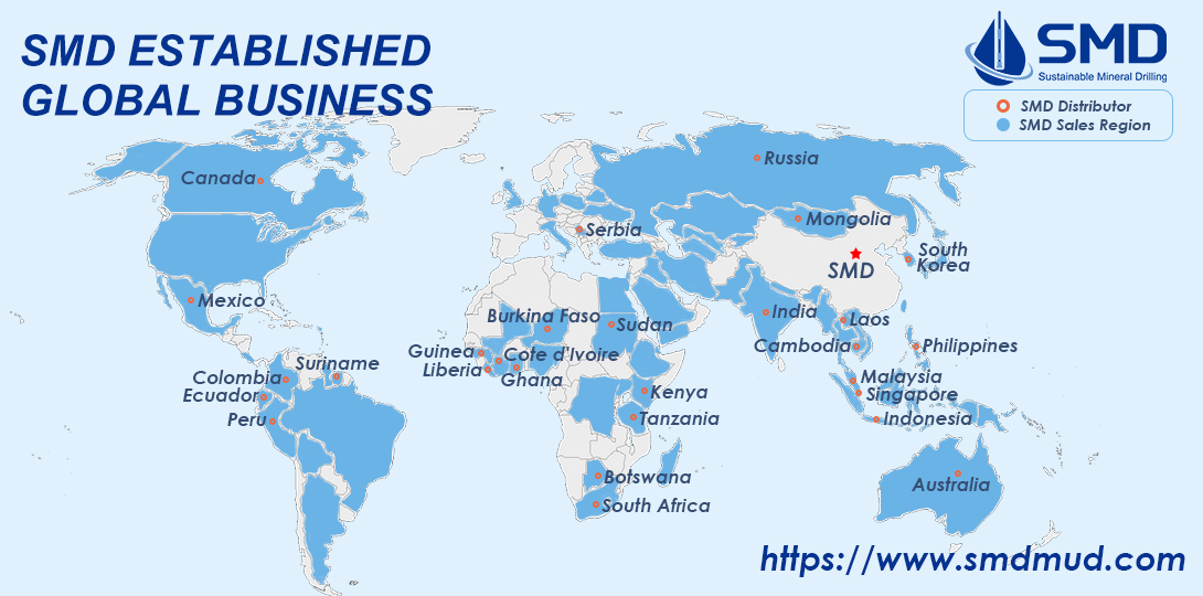 SMD Distributor map